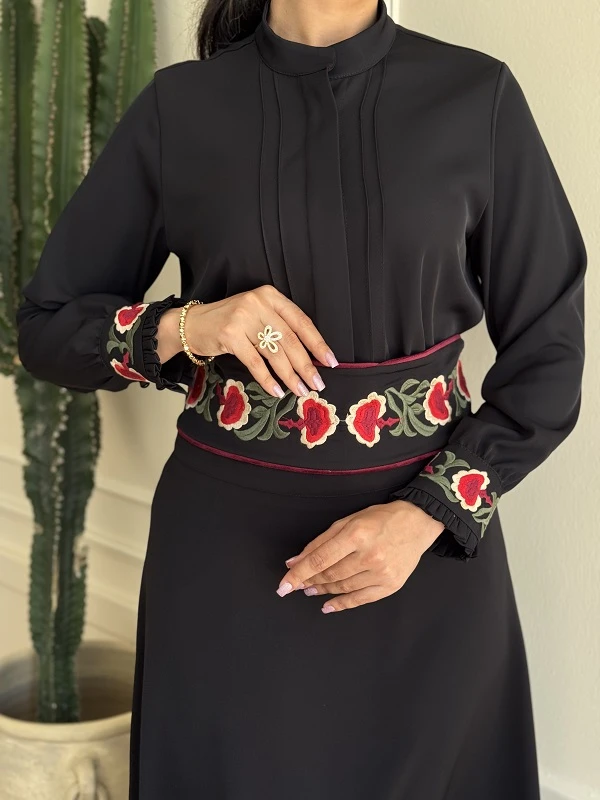 شومیز پرادا دوتیکه گلدوزی